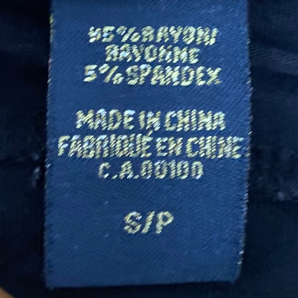 Request Neck Tie Cap Sleeve Shirt - Picture 5 of 5